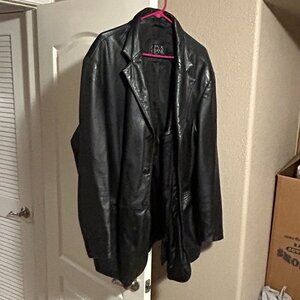 JOS Banks Genuine Leather Coat XXL